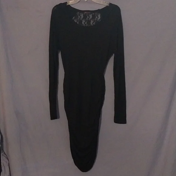 sofia vergara black lace dress Sofa Vergara's Sheer Black Lace Minidress Is Basically Lingerie